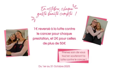 En octobre, prenez soin de vous tout en soutenant la lutte contre le cancer.